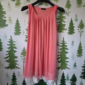 Girl's Paper Doll Layered Ruffle Dress